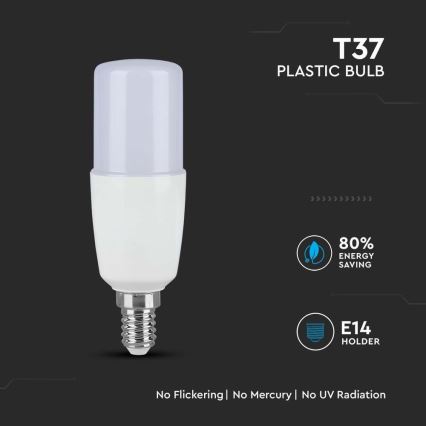 LED Żarówka T37 E14/9W/230V 2700K