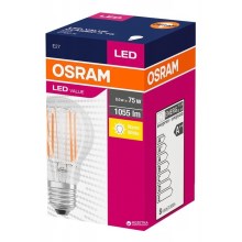 LED Żarówka VALUE A60 E27/8W/230V 2700K - Osram
