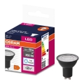 LED Żarówka VALUE PAR16 GU10/4,5W/230V 4000K 36° czarna - Ledvance
