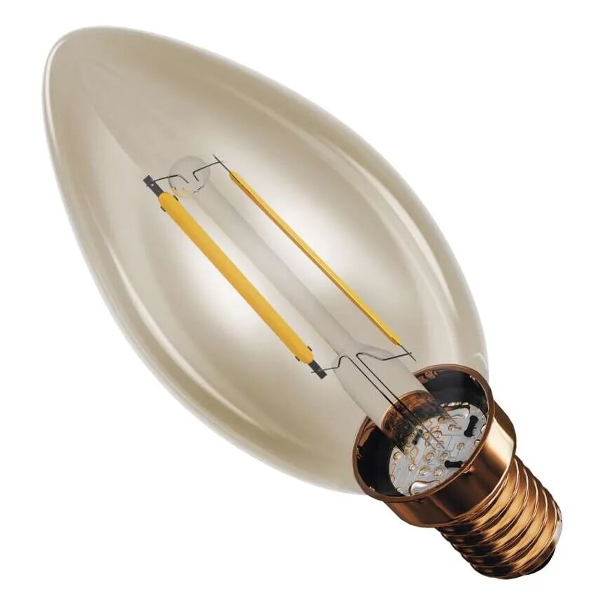 LED Żarówka VINTAGE E14/2,5W/230V 2200K