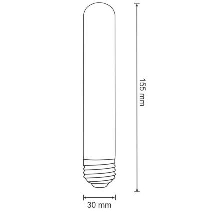 LED Żarówka VINTAGE E27/4W/230V 3000K