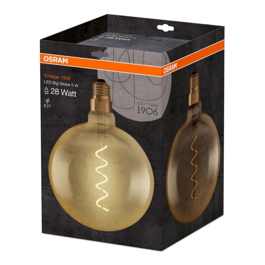 LED Żarówka VINTAGE E27/5W/230V - Osram