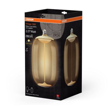 LED Żarówka VINTAGE FILAMENT E27/4W/230V 2700K - Osram