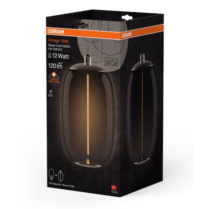 LED Żarówka VINTAGE FILAMENT E27/4W/230V 2700K przydymiona - Osram