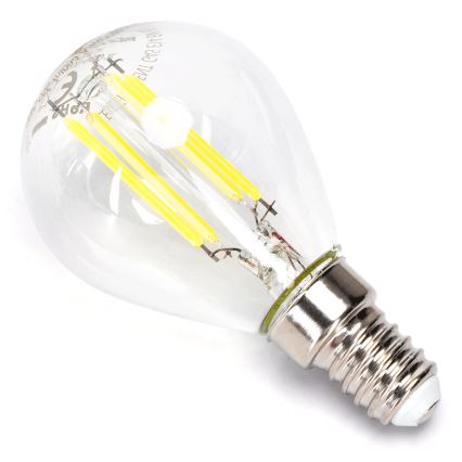 LED Żarówka VINTAGE G45 E14/6W/230V 6500K - Aigostar