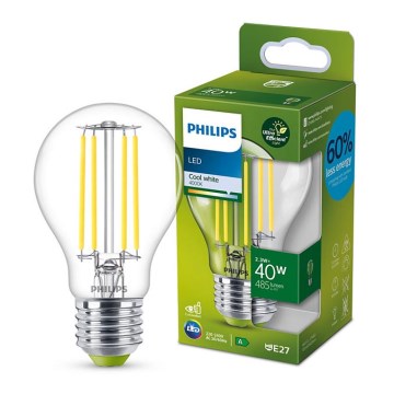 LED Żarówka VINTAGE Philips A60 E27/2,3W/230V 4000K