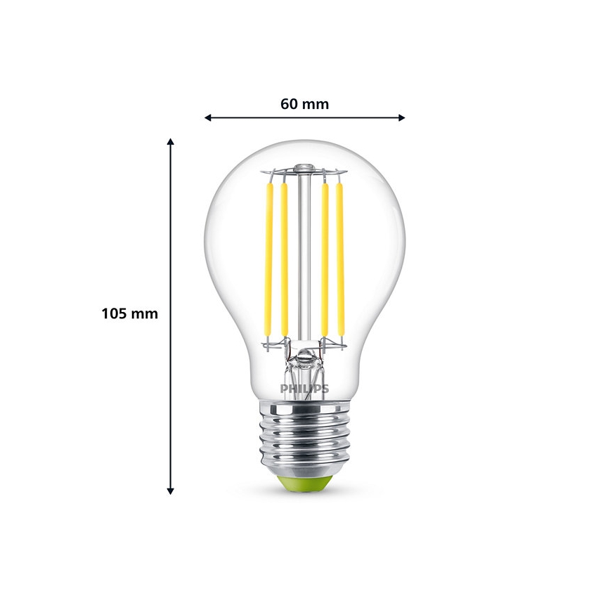 LED Żarówka VINTAGE Philips A60 E27/2,3W/230V 4000K
