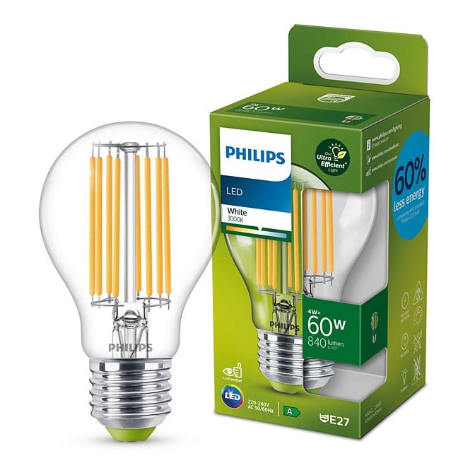LED Żarówka VINTAGE Philips A60 E27/4W/230V 3000K