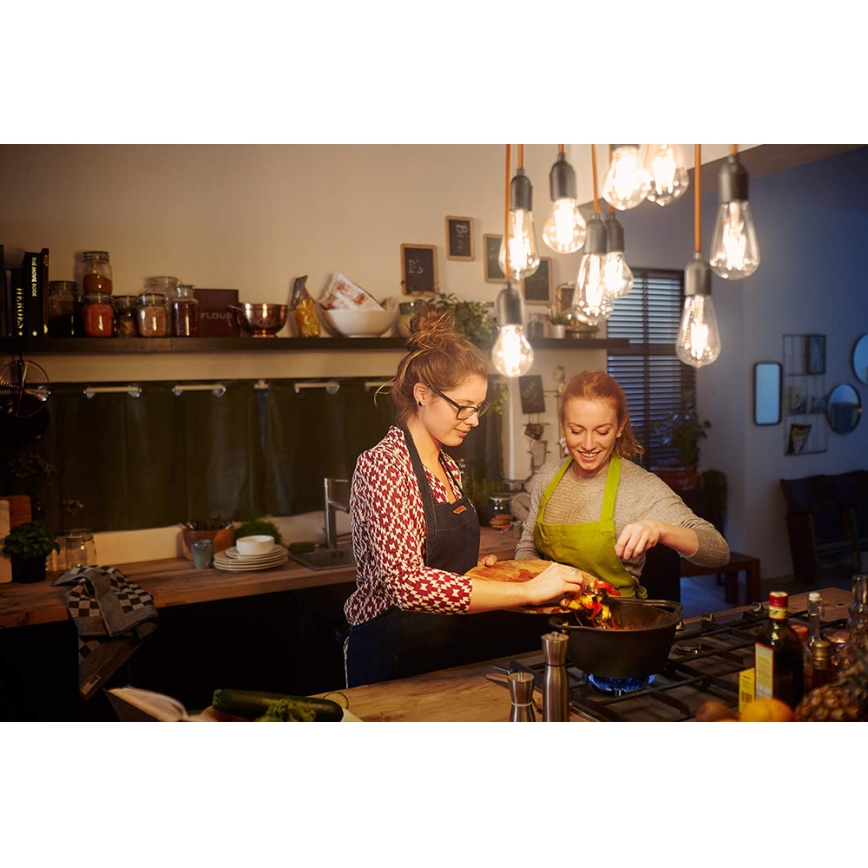 LED Żarówka VINTAGE Philips A60 E27/5,5W/230V 2500K