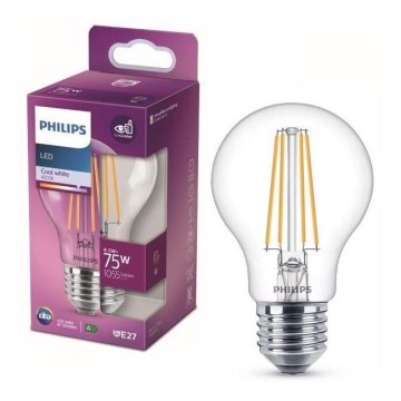 LED Żarówka VINTAGE Philips A60 E27/8,5W/230V 4000K