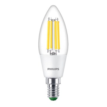 LED Żarówka VINTAGE Philips B35 E14/2,3W/230V 4000K