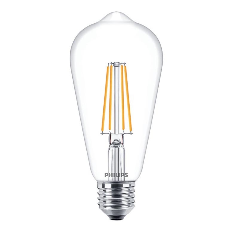 LED Żarówka VINTAGE Philips ST64 E27/7W/230V 2700K