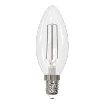 LED Żarówka WHITE FILAMENT C35 E14/4,5W/230V 3000K