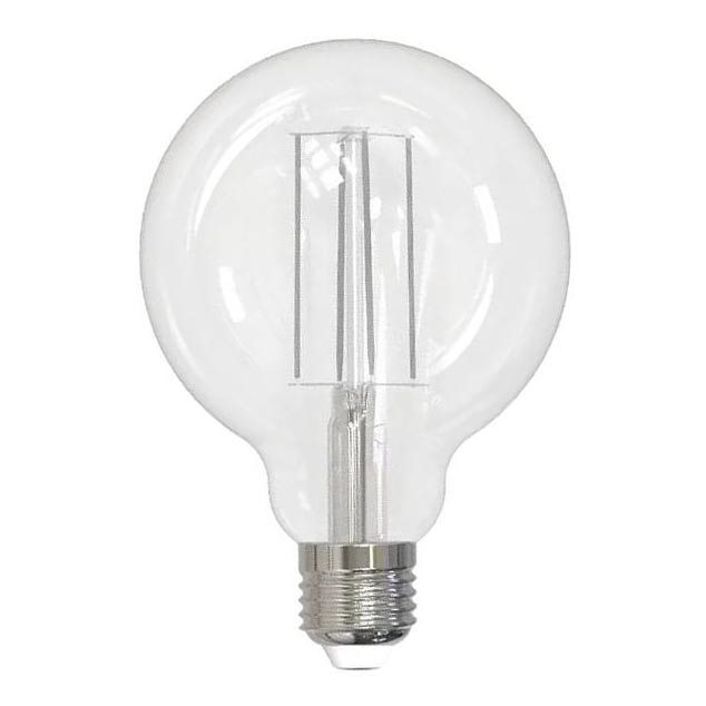 LED Żarówka WHITE FILAMENT G95 E27/13W/230V 4000K