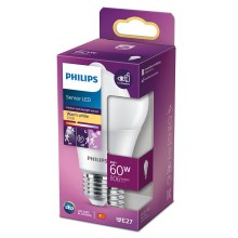 LED Żarówka z czujnikiem Philips A60 E27/8W/230V 2700K
