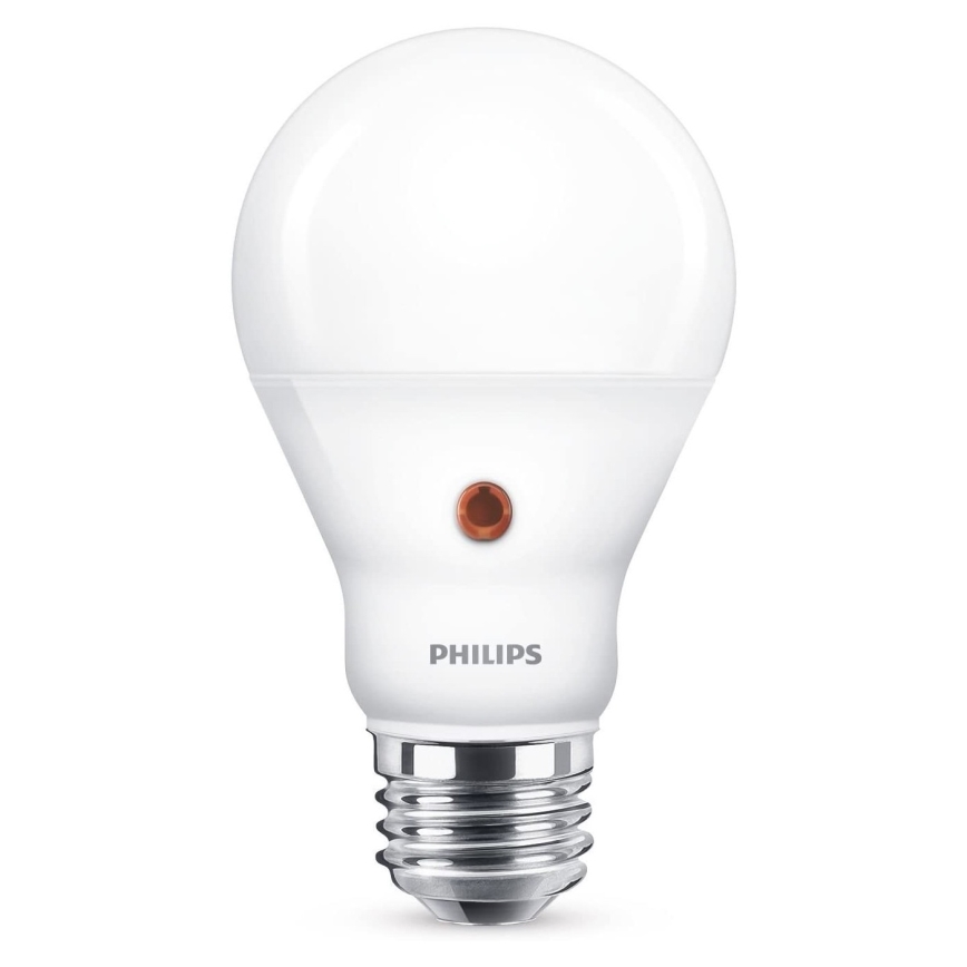 LED Żarówka z czujnikiem zmierzchu Philips A60 E27/6,5W/230V 4000K