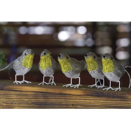 LED Zewnętrzna dekoracja bożonarodzeniowa 30xLED/1,5W/3/230V IP44 zimna biel