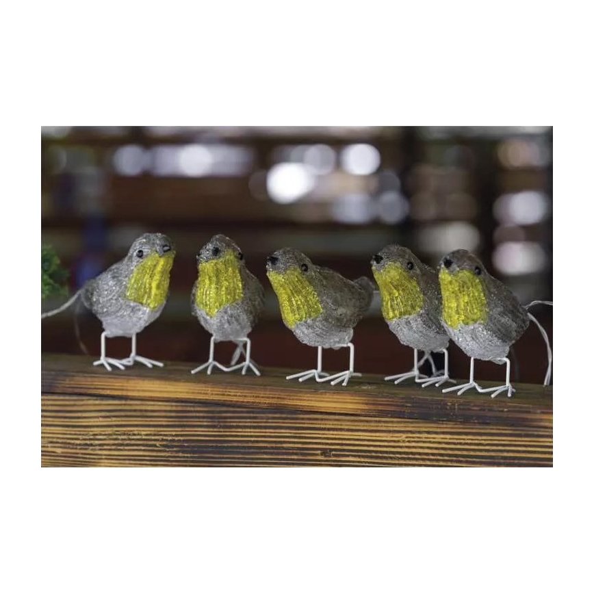 LED Zewnętrzna dekoracja bożonarodzeniowa 30xLED/1,5W/3/230V IP44 zimna biel