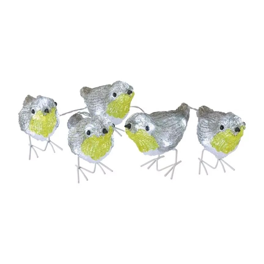 LED Zewnętrzna dekoracja bożonarodzeniowa 30xLED/1,5W/3/230V IP44 zimna biel