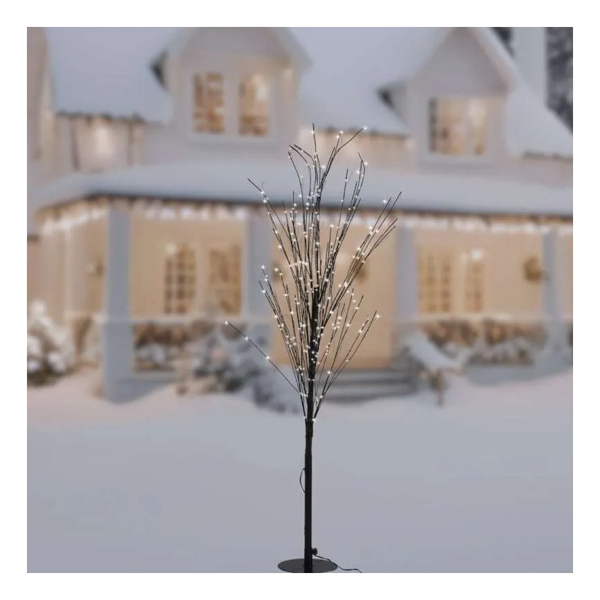 LED Zewnętrzna dekoracja świąteczna 600xLED/3,8W/230V 120 cm ciepła biała IP44