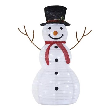 LED Zewnętrzna dekoracja świąteczna 80xLED/2,25W/4,5/230V IP44 zimna biel