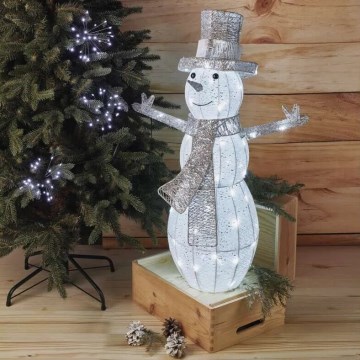 LED Zewnętrzna dekoracja świąteczna 80xLED/3,6W/230V IP44 82 cm bałwan