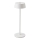 LED Zewnętrzna dotykowa lampa stołowa z regulacją jasności, ładowalna LED/2W/5V 4400 mAh IP54 biała