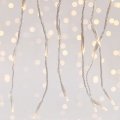 LED Zewnętrzna kurtyna bożonarodzeniowa CURTAIN 360xLED/3,6W/230V 2x2 m IP44 ciepła biel