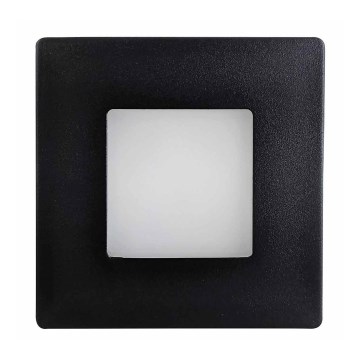 LED Zewnętrzna lampa schodowa DECENTLY LED/2,5W/230V 4000K IP44 czarna
