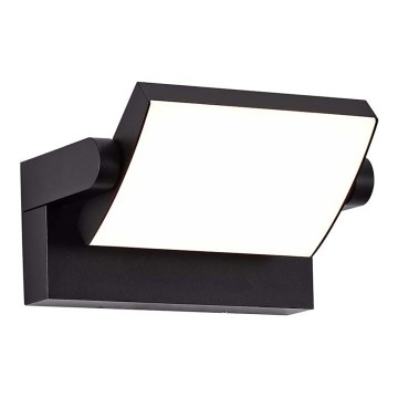 LED Zewnętrzna lampa ścienna LED/17W/230V 3000K IP65 czarna