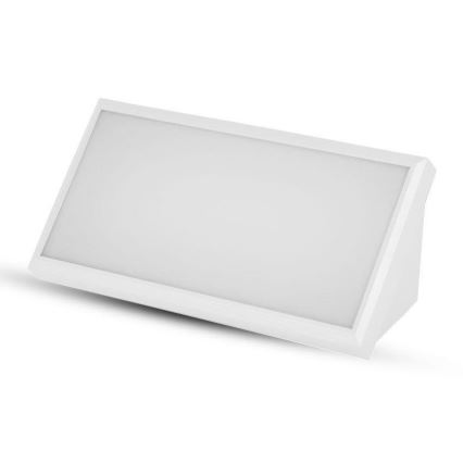 LED Zewnętrzna lampa ścienna LED/20W/230V 4000K IP65 biała