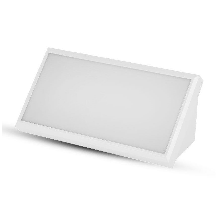 LED Zewnętrzna lampa ścienna LED/20W/230V 4000K IP65 biała