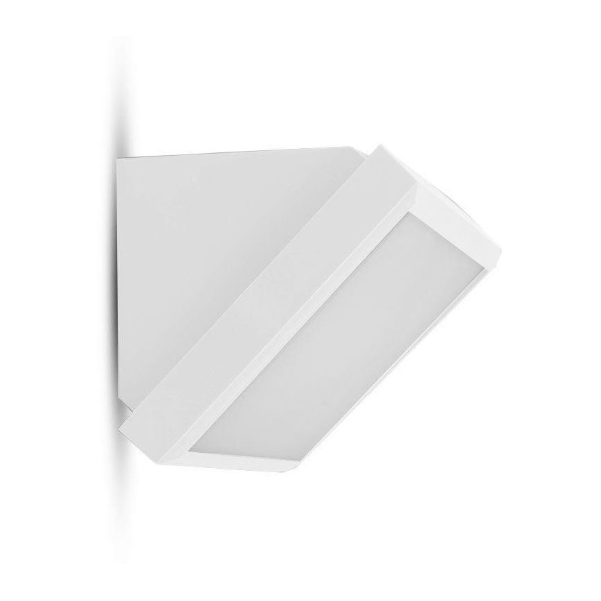 LED Zewnętrzna lampa ścienna LED/20W/230V 4000K IP65 biała