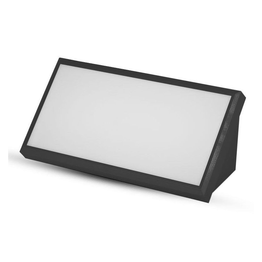 LED Zewnętrzna lampa ścienna LED/20W/230V 4000K IP65 czarna