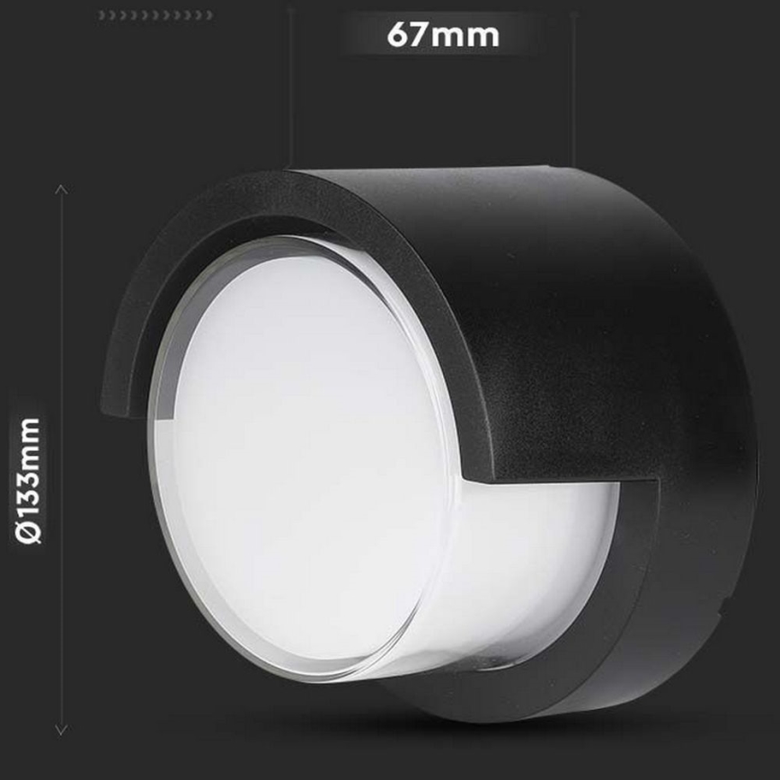 LED Zewnętrzna lampa ścienna LED/7W/230V 3000K IP65