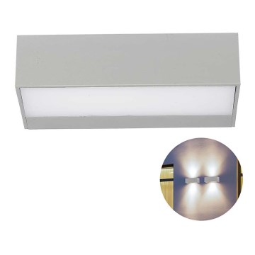 LED Zewnętrzna lampa ścienna LED/9W/230V 3000K IP65