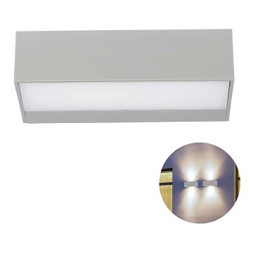 LED Zewnętrzna lampa ścienna LED/9W/230V 4000K IP65