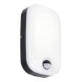 LED Zewnętrzna lampa ścienna z czujnikiem ruchu i zmierzchu BAVANO LED/15W/230V 3000/4000/5700K IP54
