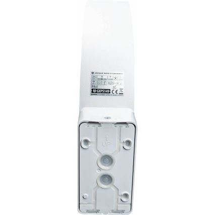 LED Ściemniana zewnętrzna lampa ścienna z czujnikiem ruchu i zmierzchu LED/12/15/20W/230V IP65 biała