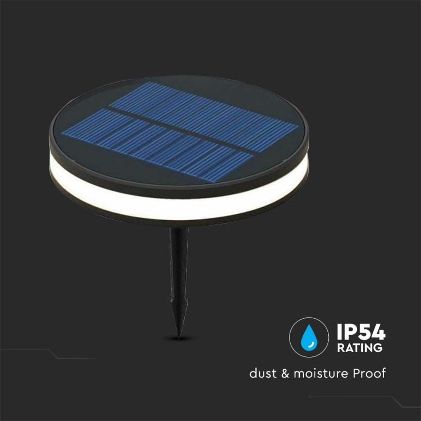 LED Zewnętrzna lampa solarna LED/1,8W/3,7V IP54 3000K