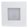 LED zewnętrzna oprawa schodowa LED/1,7W/230V 3000/4000/6000K IP54 biała
