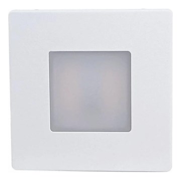 LED zewnętrzna oprawa schodowa LED/1,7W/230V 3000/4000/6000K IP54 biała
