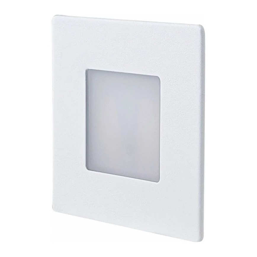LED zewnętrzna oprawa schodowa LED/1,7W/230V 3000/4000/6000K IP54 biała