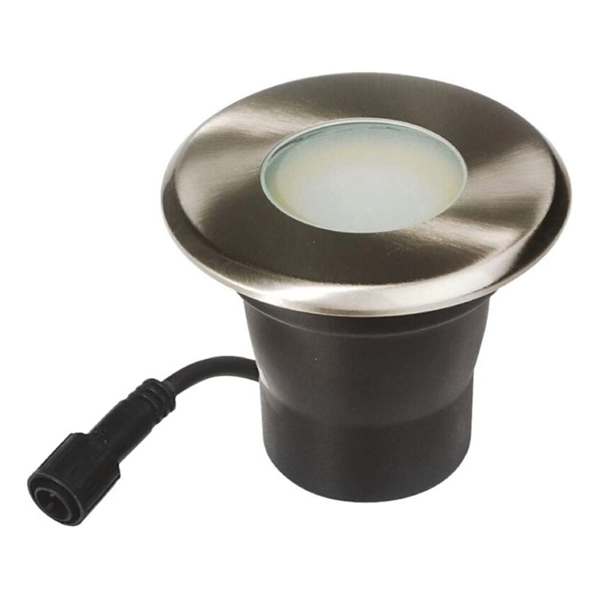 LED Zewnętrzna oprawa wpuszczana EASY CONNECT 1xGU10/4W/230V 3000K IP65 okrągła