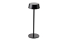 LED Zewnętrzna ściemnialna dotykowa lampa stołowa LED/2W/5V 4400 mAh IP54 czarna