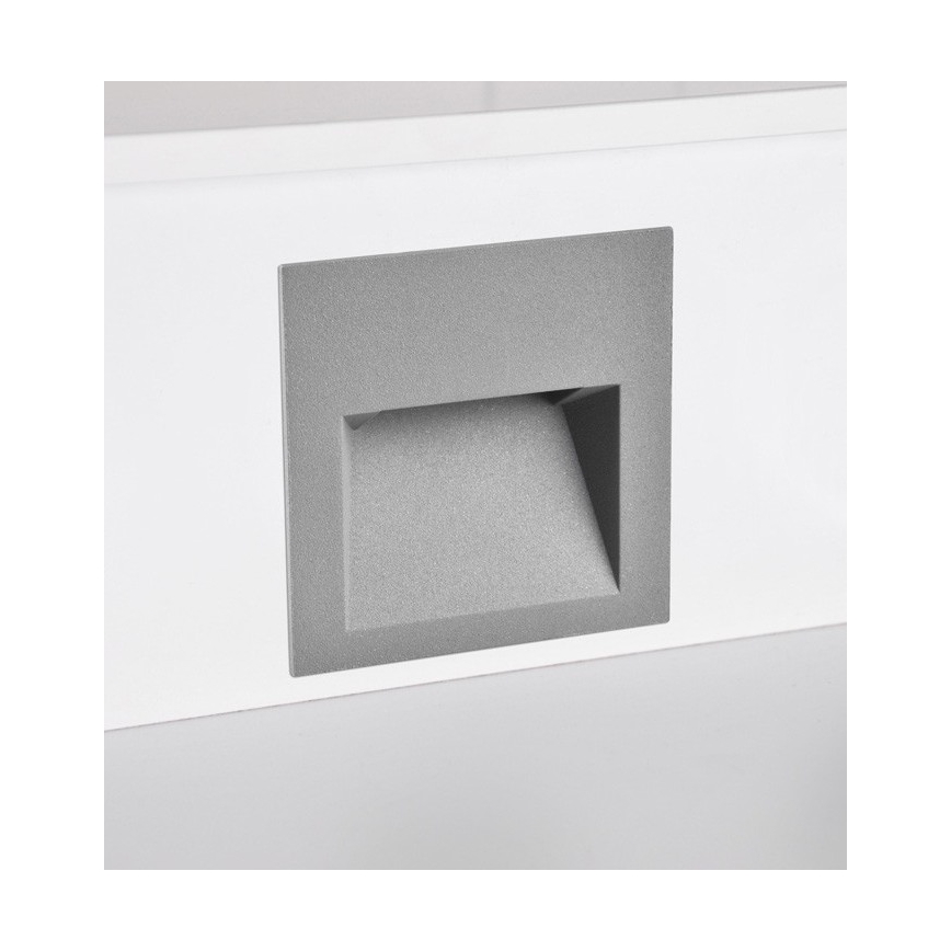 LED Zewnętrzne oświetlenie schodów Q7 LED/3W/230V IP44