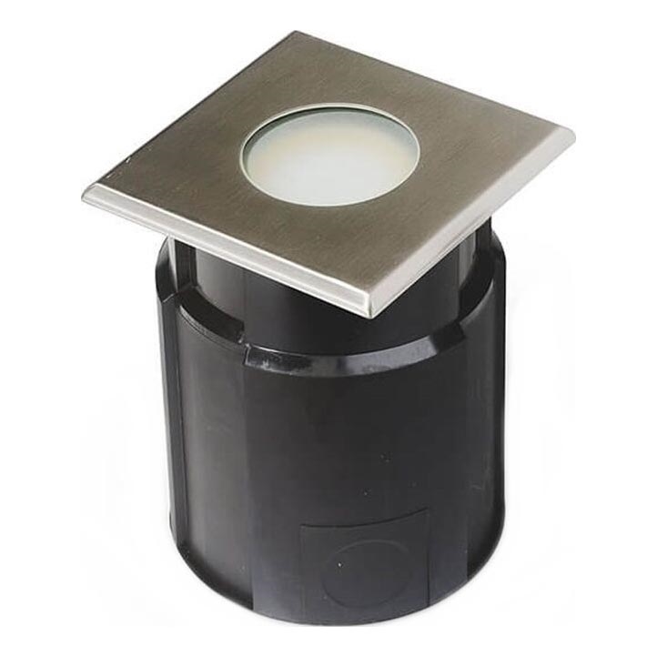 LED Zewnętrzne oświetlenie wpuszczane EASY CONNECT 1xGU10/4W/230V 3000K IP65 kanciasty