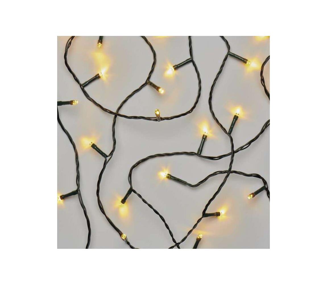 LED Zewnętrzny łańcuch bożonarodzeniowy 120xLED/17m IP44 ciepła biel