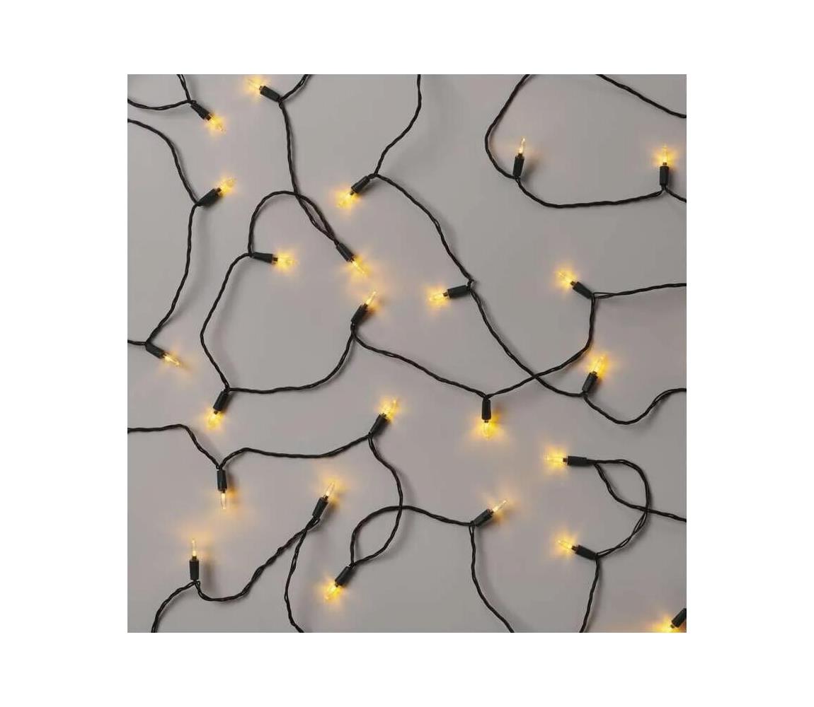 LED Zewnętrzny łańcuch bożonarodzeniowy 150xLED/27,35m IP44 vintage