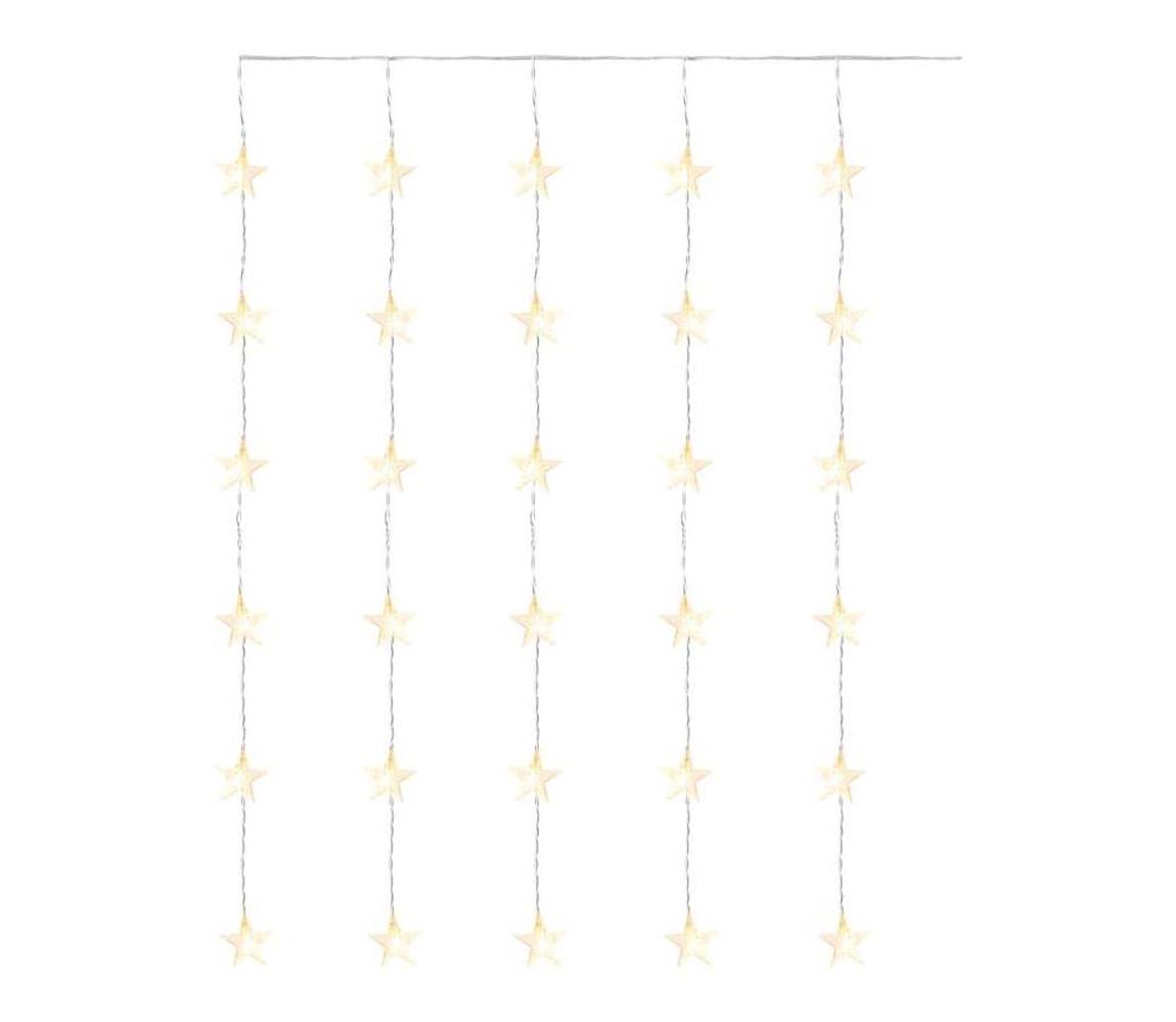 LED Zewnętrzny łańcuch bożonarodzeniowy 30xLED/3,9m IP44 gwiazdy